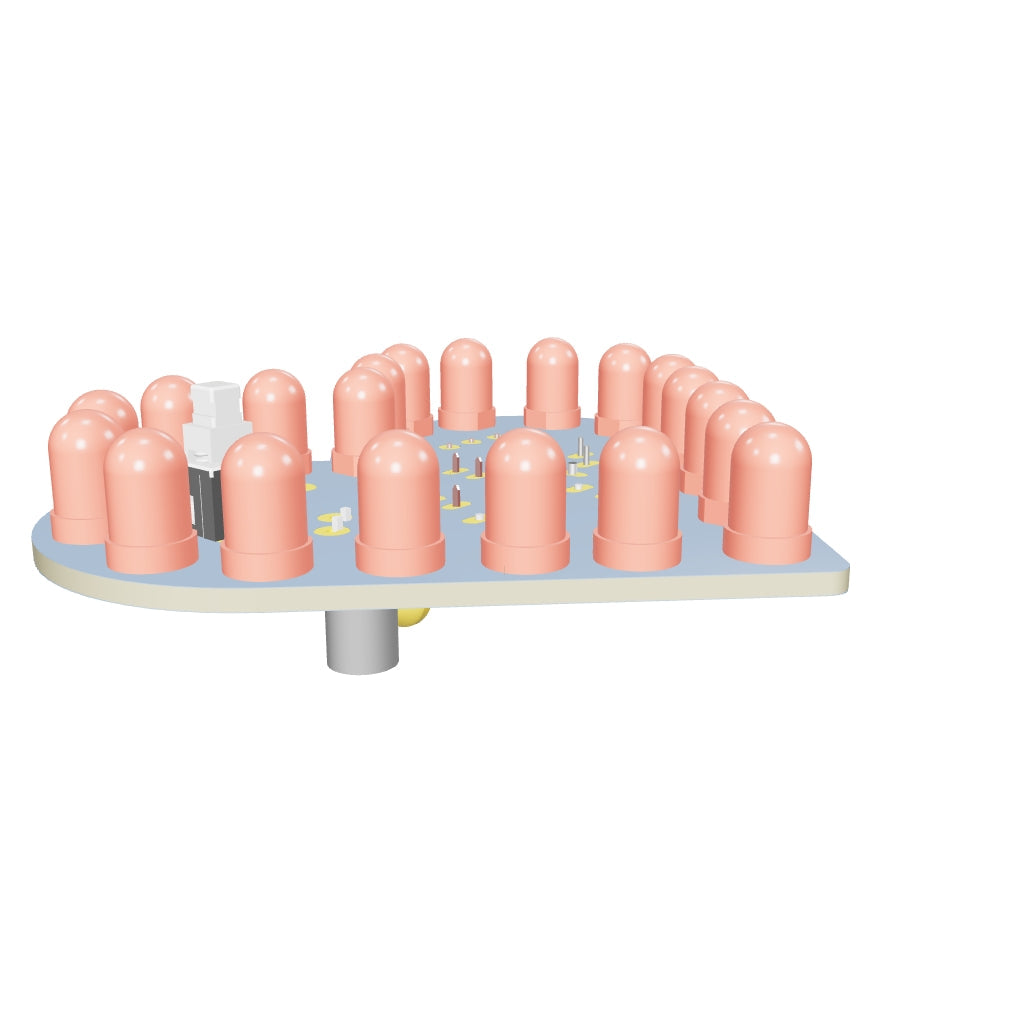 PCB Corazón de LEDs